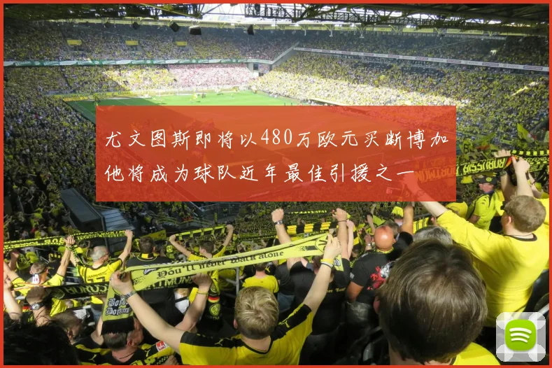 尤文图斯即将以480万欧元买断博加他将成为球队近年最佳引援之一